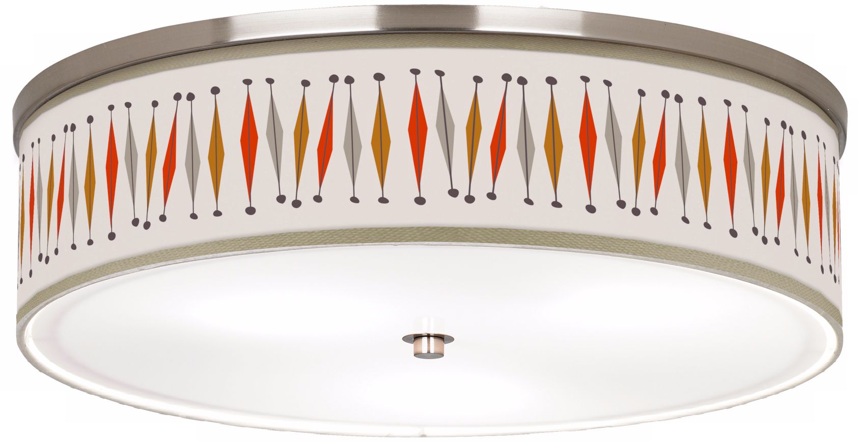 Giclee Art GICLEE GLOW CEILING LT Brushed Nickel Collection