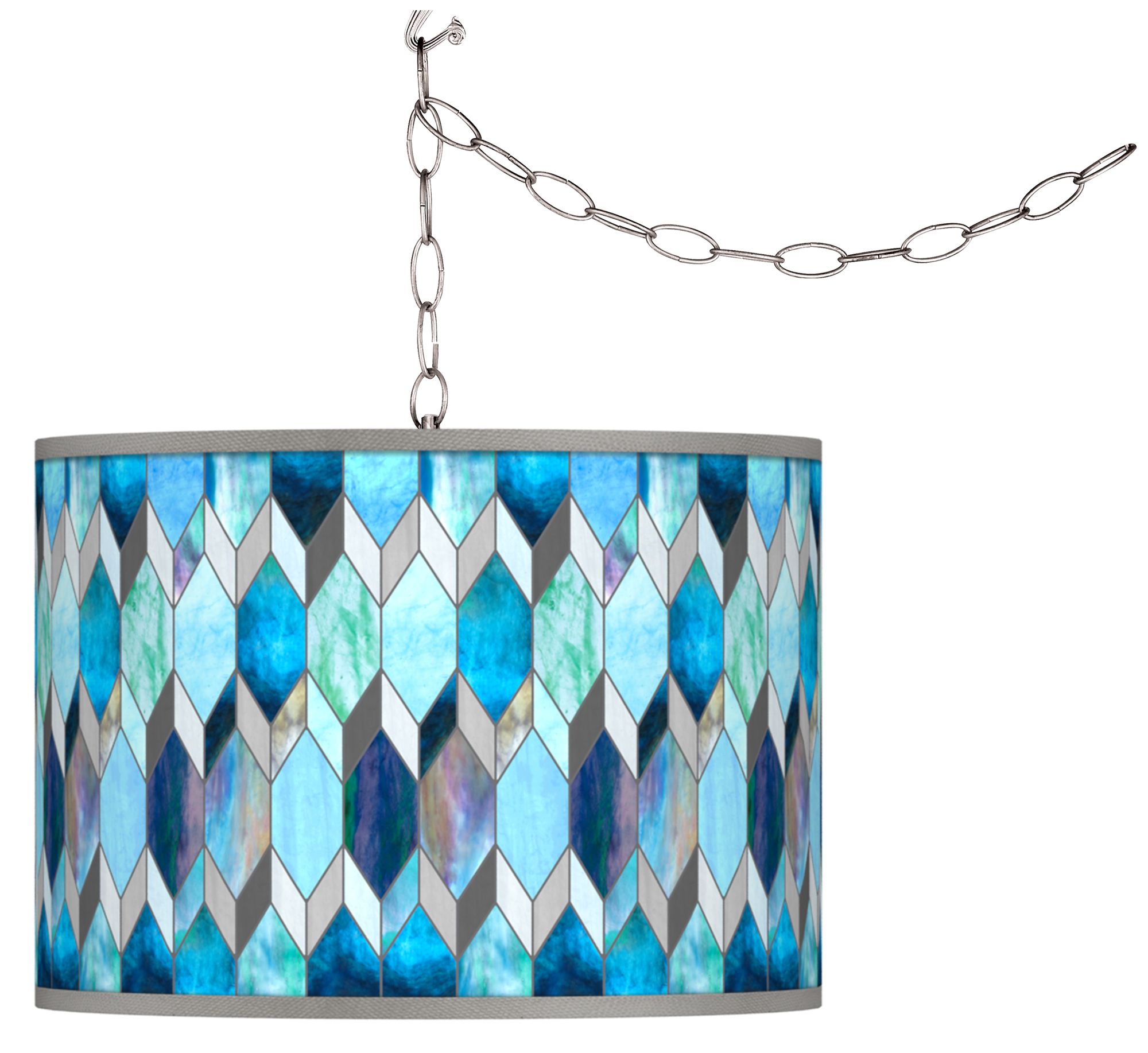 Giclee Art GICLEE GLOW CHAIN Brushed Nickel Collection