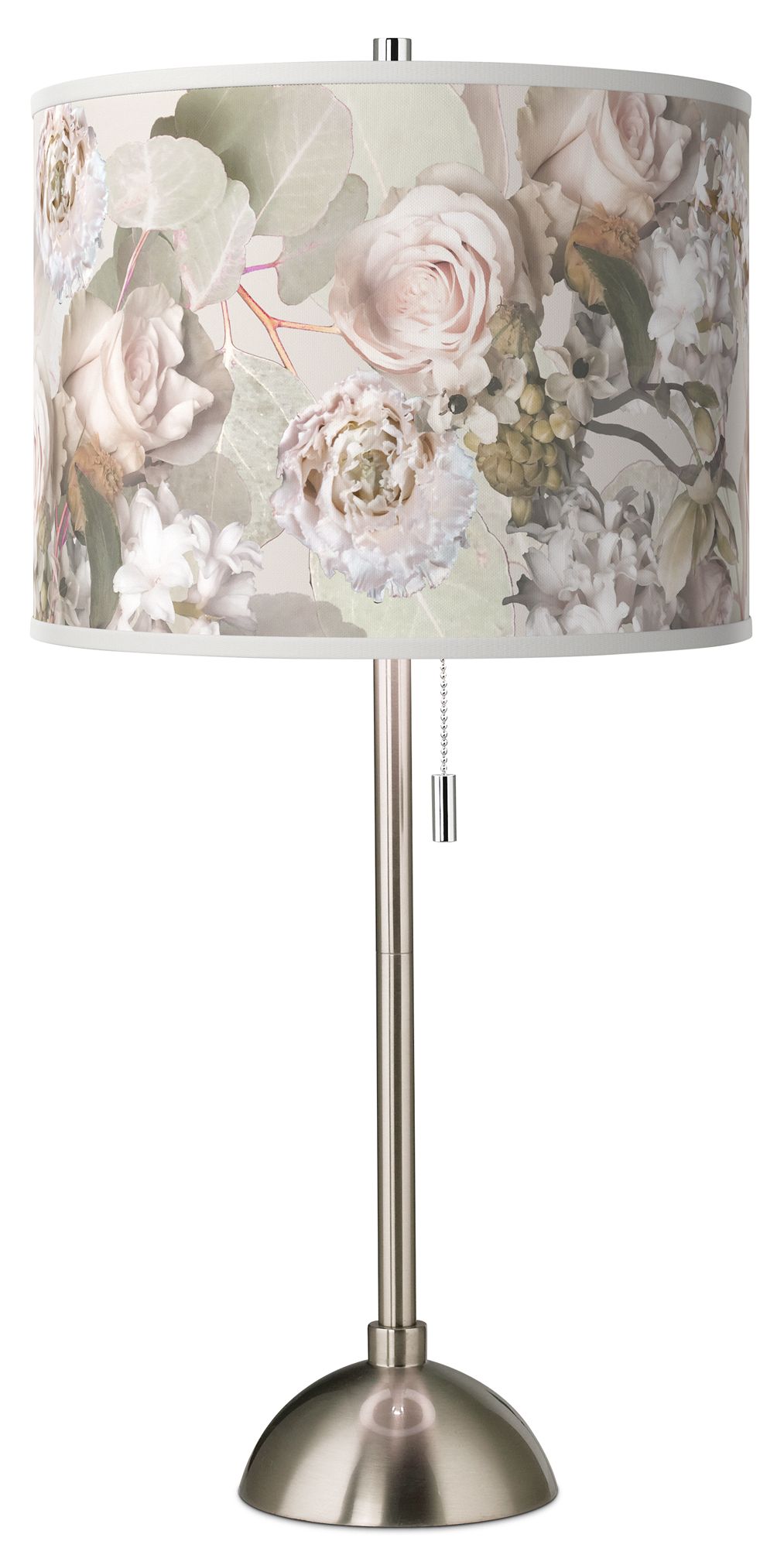 Giclee Art GICLEE GLOW DOME LAMP Brushed Nickel Collection