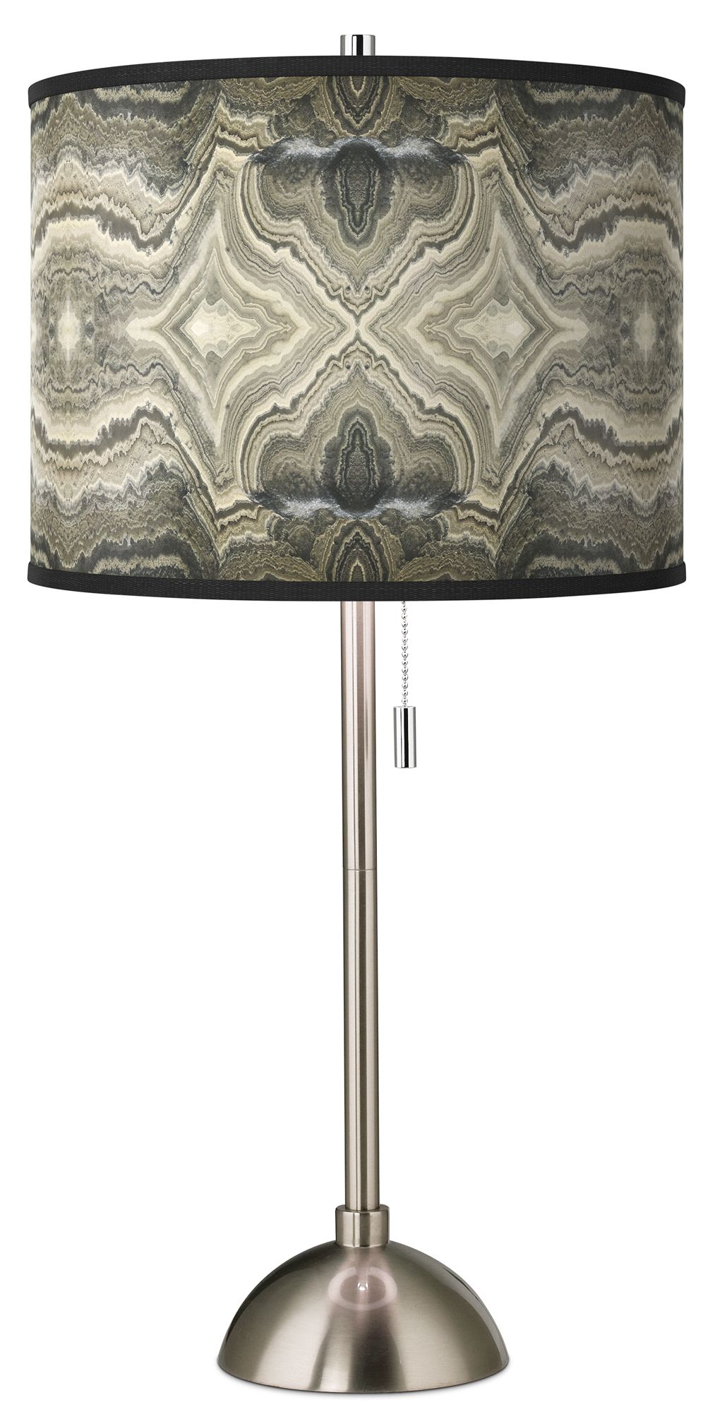 Giclee Art GICLEE GLOW DOME LAMP Brushed Nickel Collection