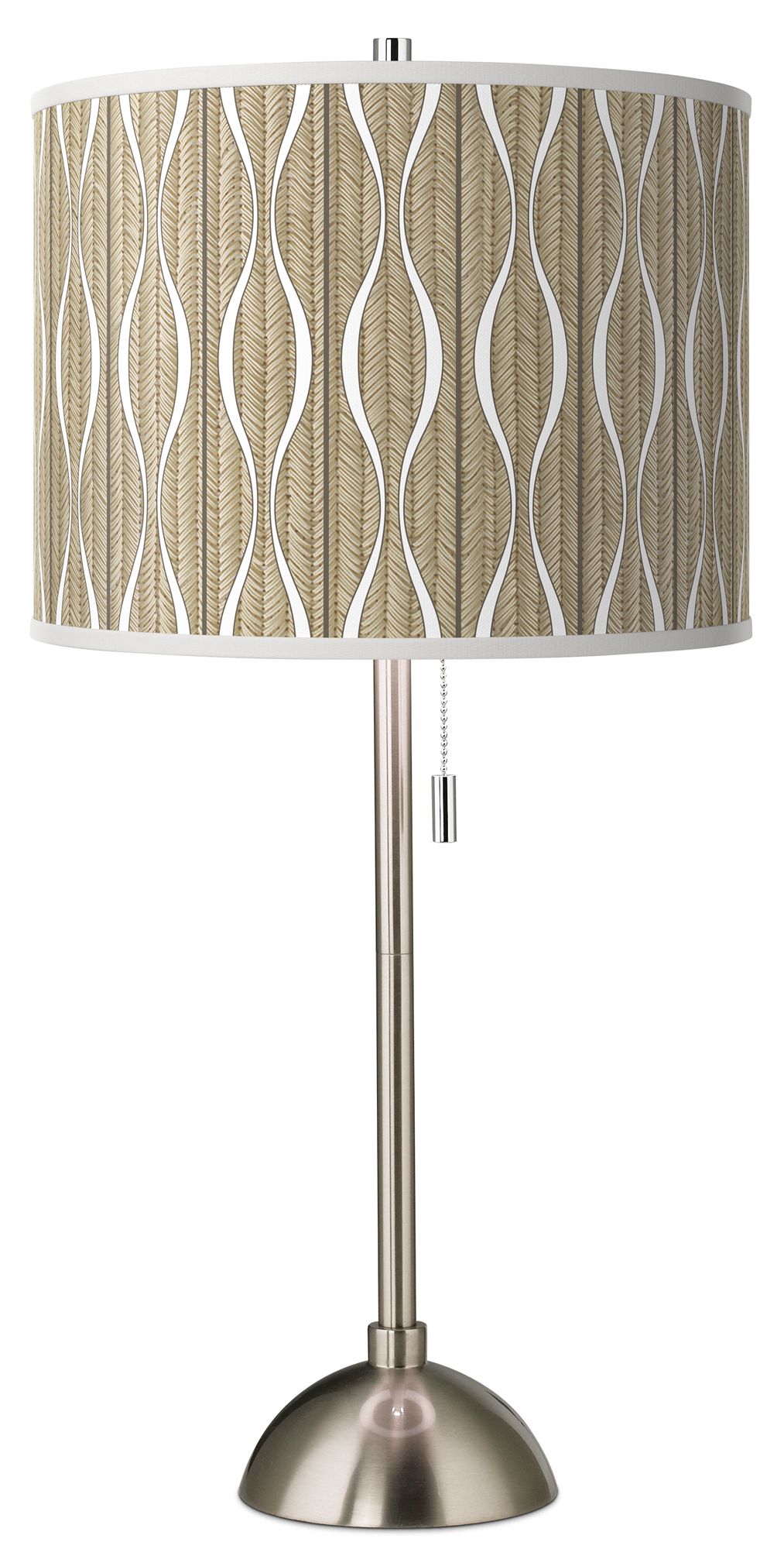 Giclee Art GICLEE GLOW DOME LAMP Brushed Nickel Collection