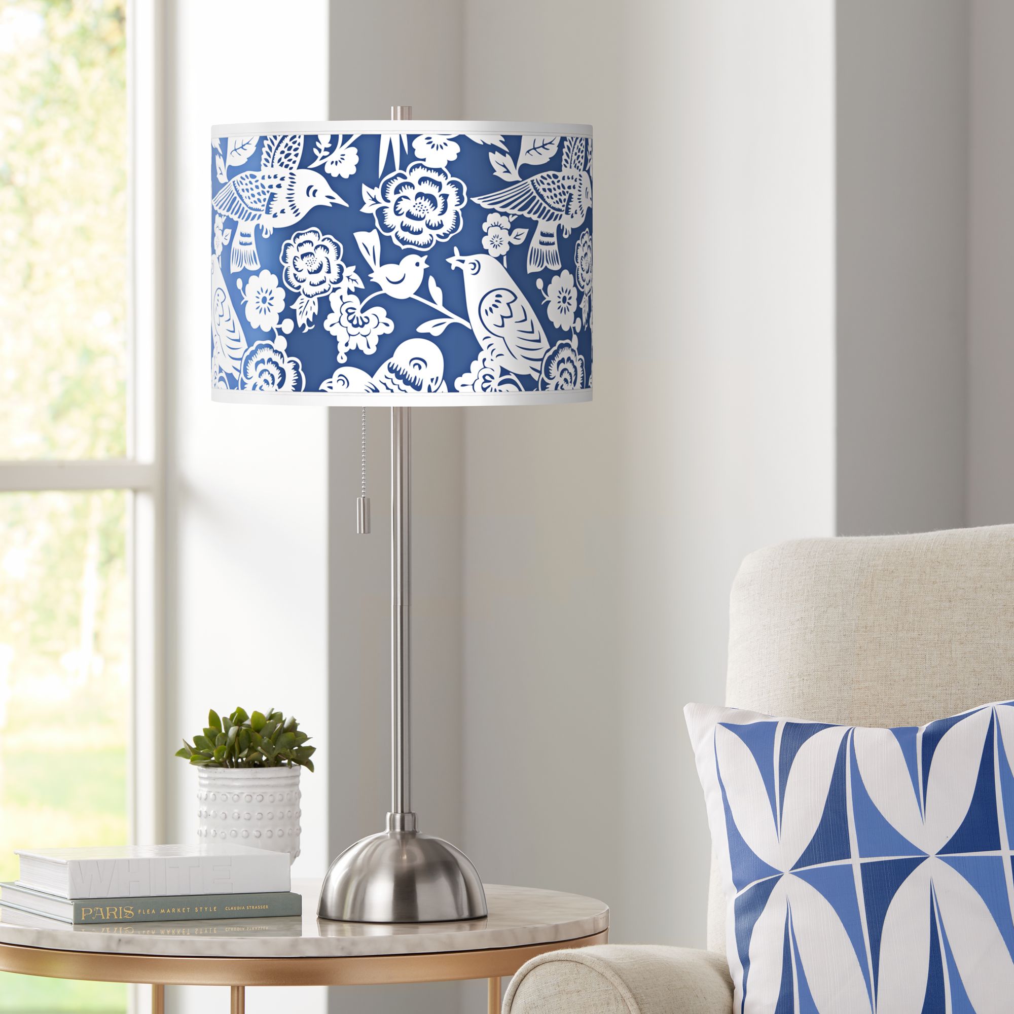 Giclee Art GICLEE GLOW DOME LAMP Brushed Nickel Collection