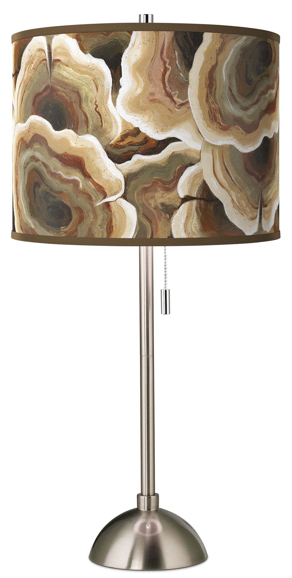 Giclee Art GICLEE GLOW DOME LAMP Brushed Nickel Collection