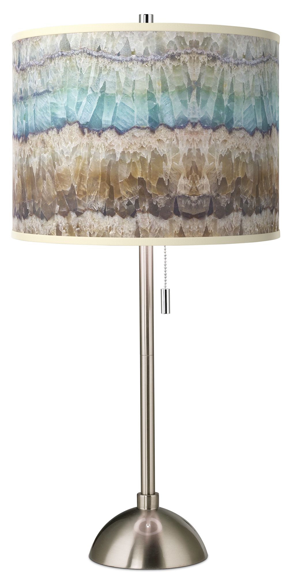 Giclee Art GICLEE GLOW DOME LAMP Brushed Nickel Collection