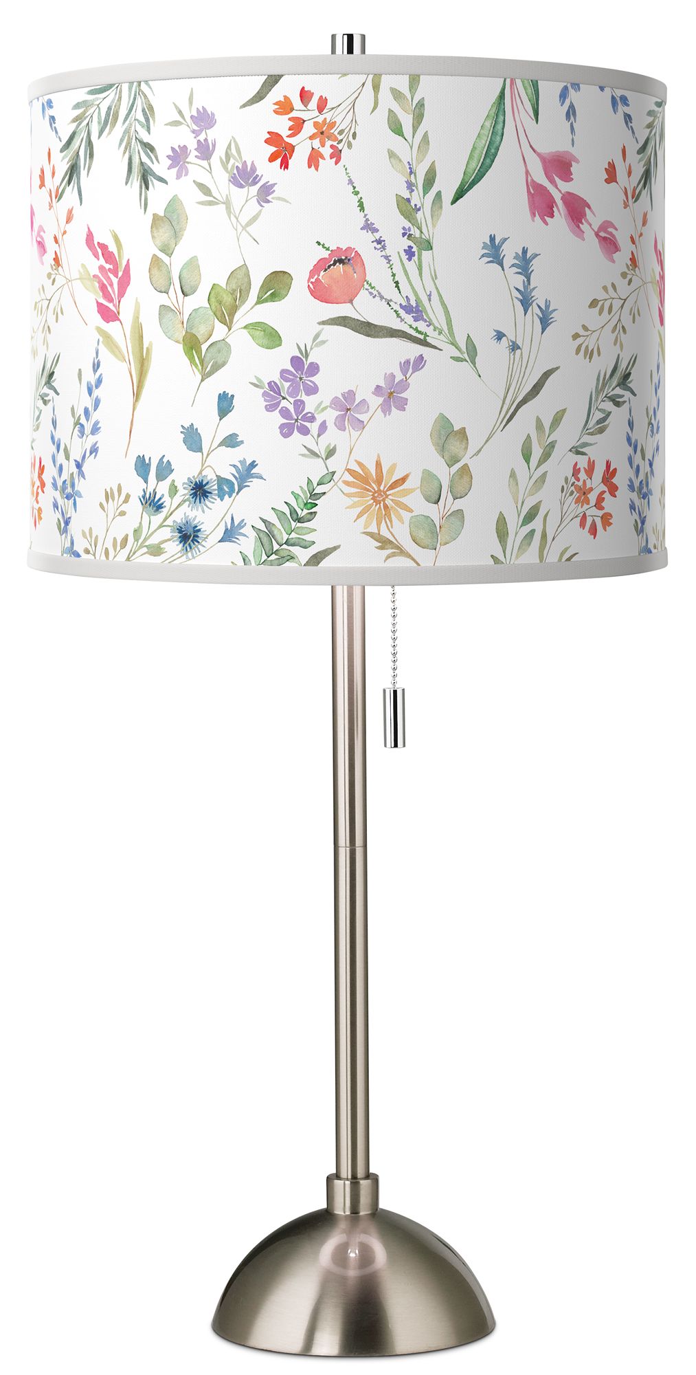Giclee Art GICLEE GLOW DOME LAMP Brushed Nickel Collection