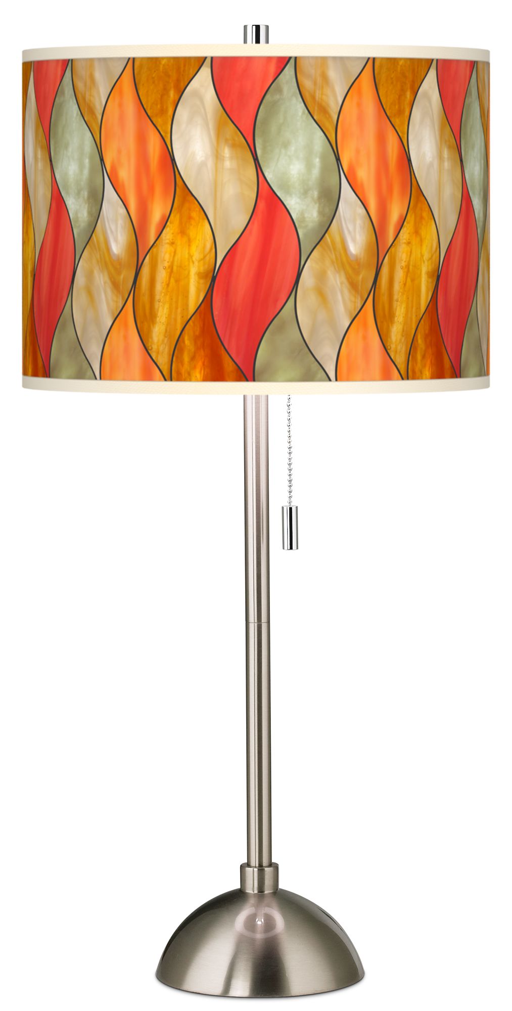 Giclee Art GICLEE GLOW DOME LAMP Chrome Collection