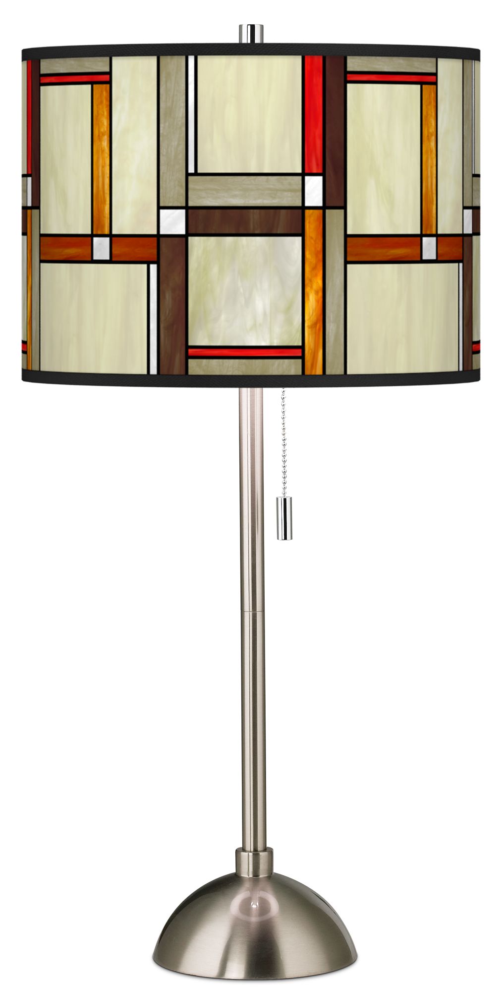 Giclee Art GICLEE GLOW DOME LAMP Chrome Collection