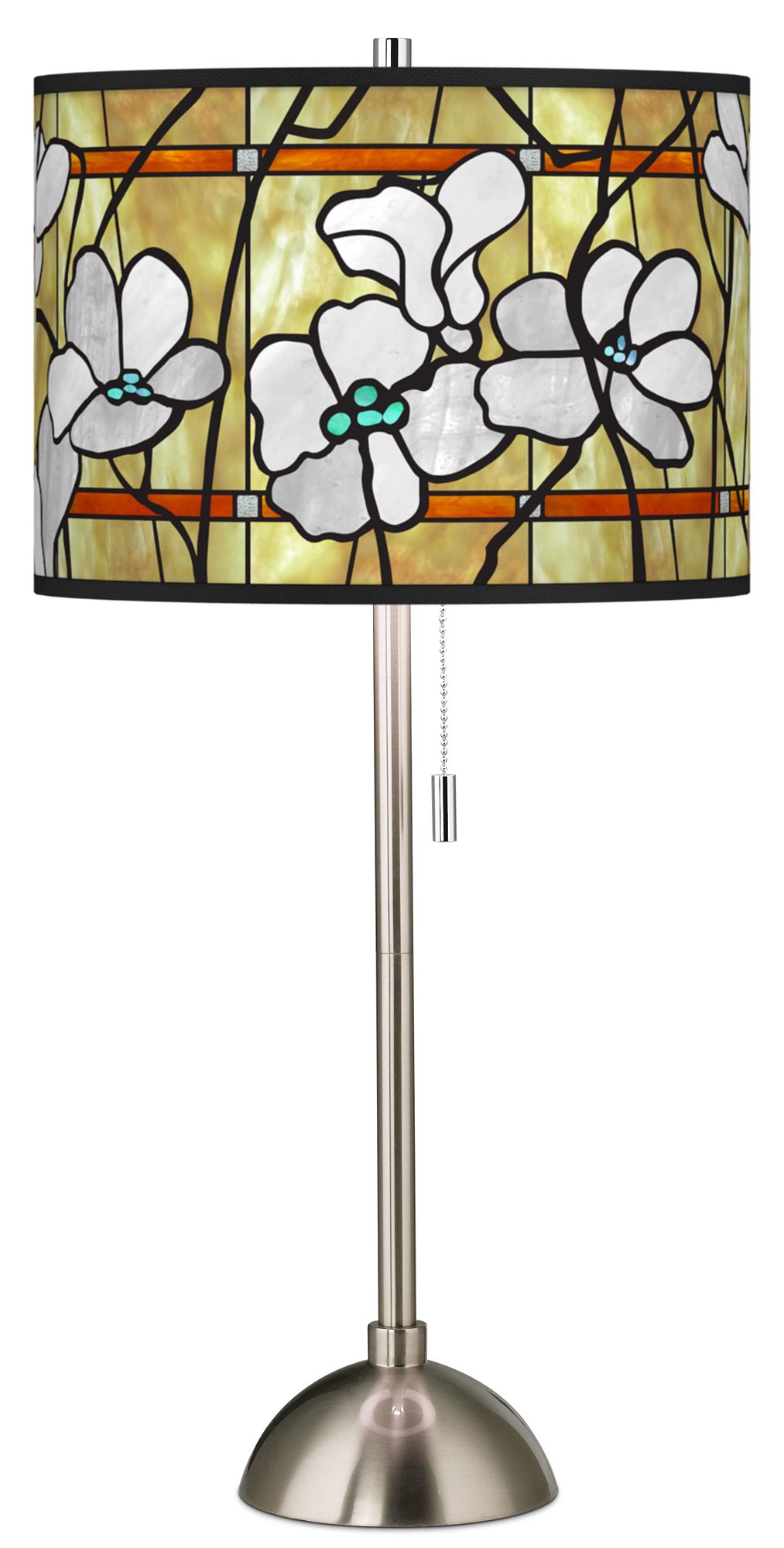 Giclee Art GICLEE GLOW DOME LAMP Chrome Collection