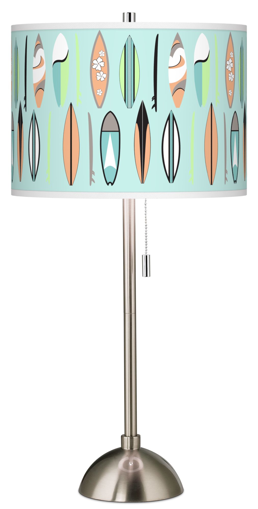 Giclee Art GICLEE GLOW DOME LAMP Chrome Collection
