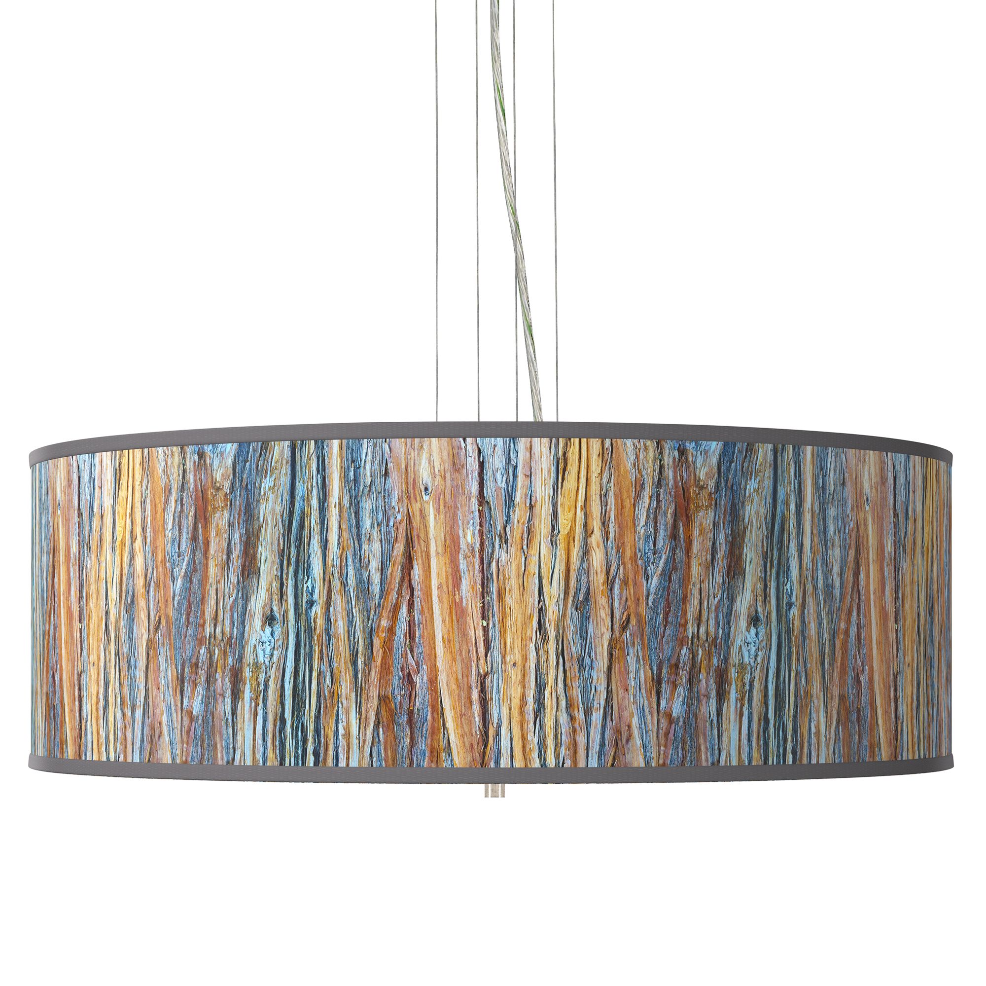 Giclee Art GICLEE GLOW DRUM PENDANT Brushed Nickel Collection