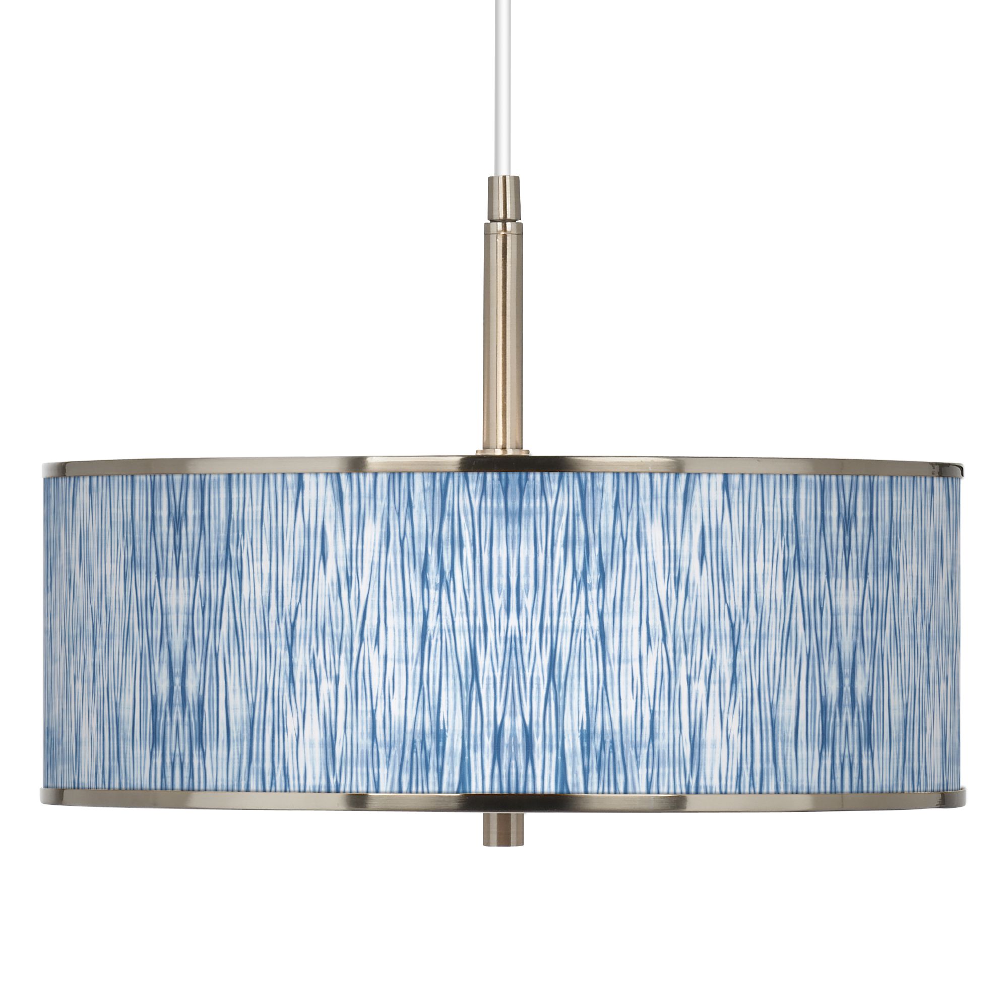 Giclee Art GICLEE GLOW DRUM PENDANT Brushed Nickel Collection