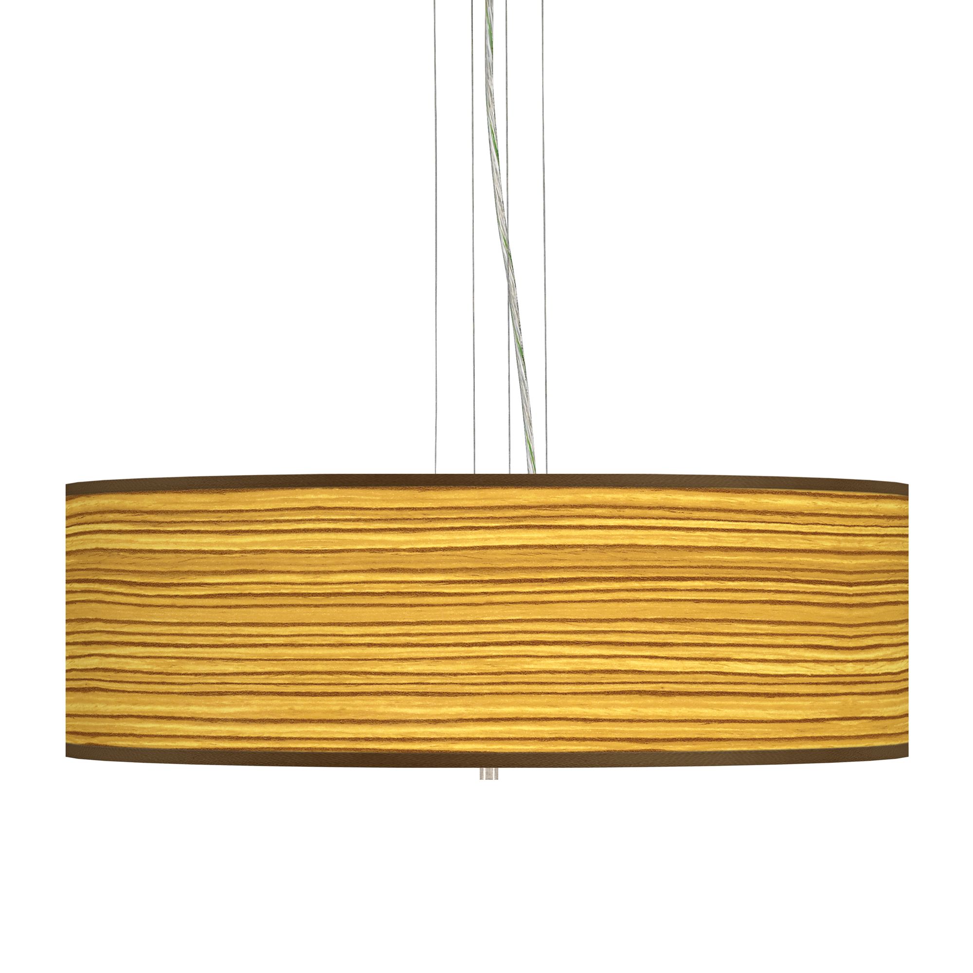 Giclee Art GICLEE GLOW DRUM PENDANT Brushed Nickel Collection