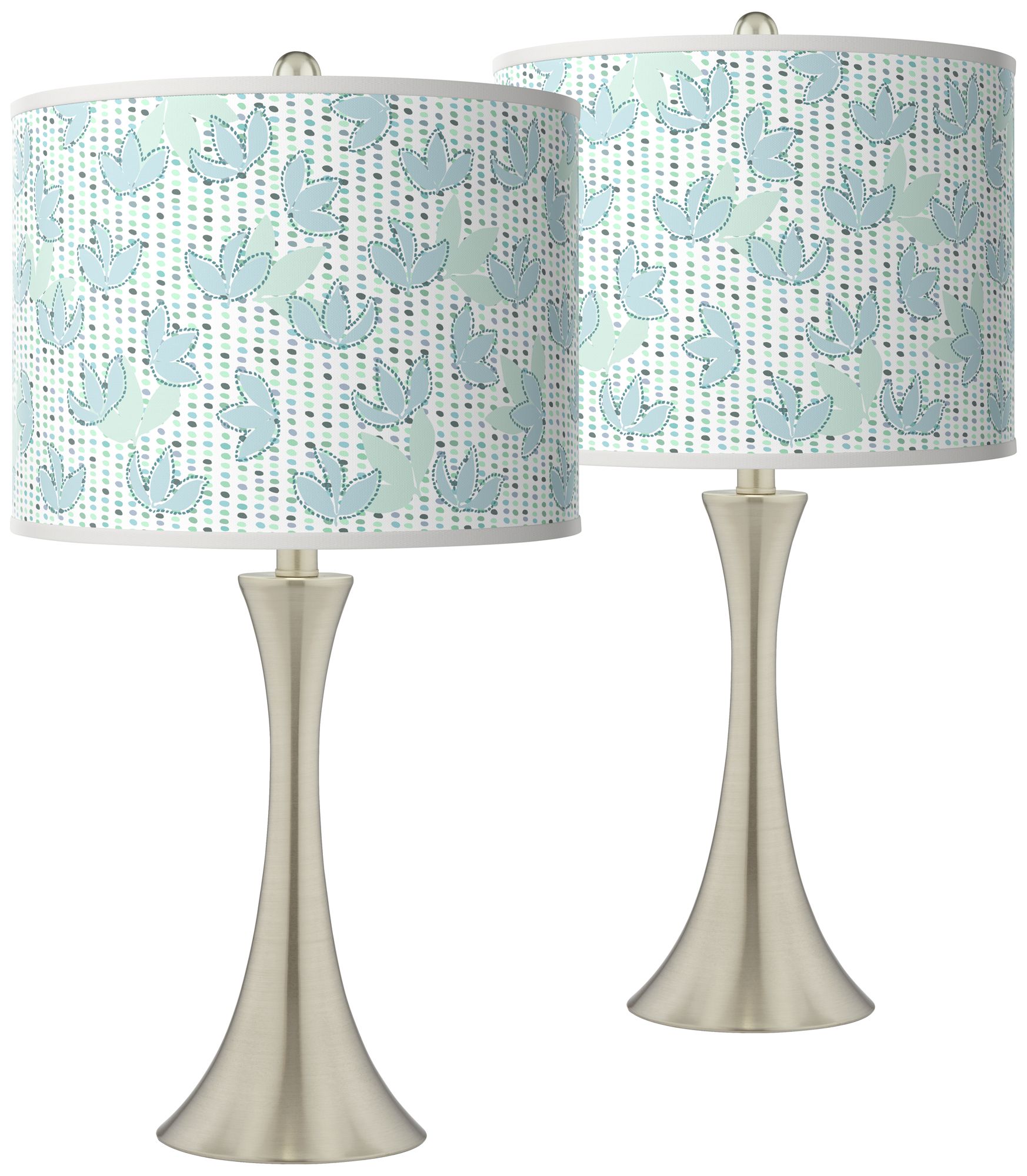 Giclee Art GICLEE GLOW FLARE LAMP Brushed Nickel Collection