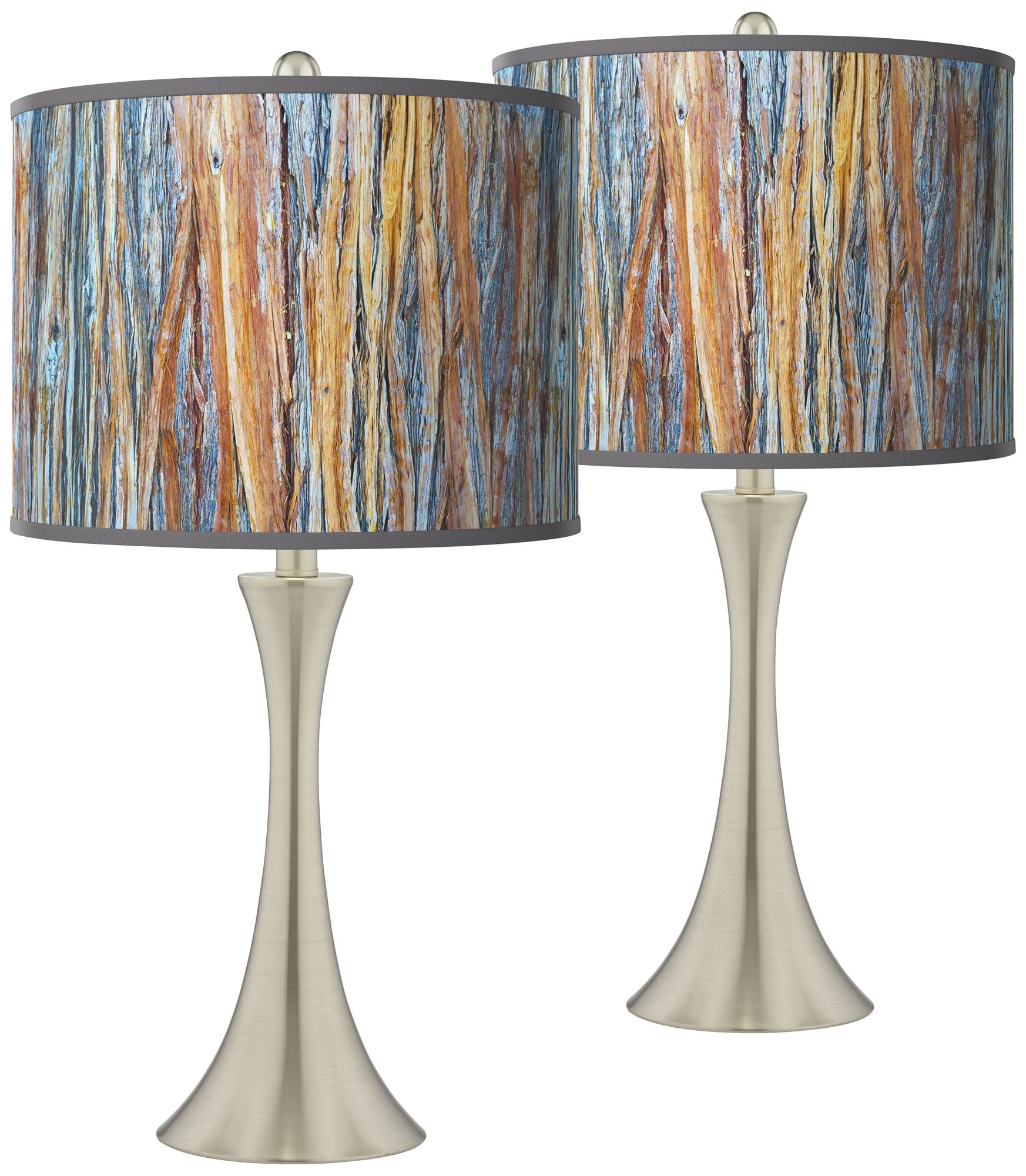 Giclee Art GICLEE GLOW FLARE LAMP Brushed Nickel Collection