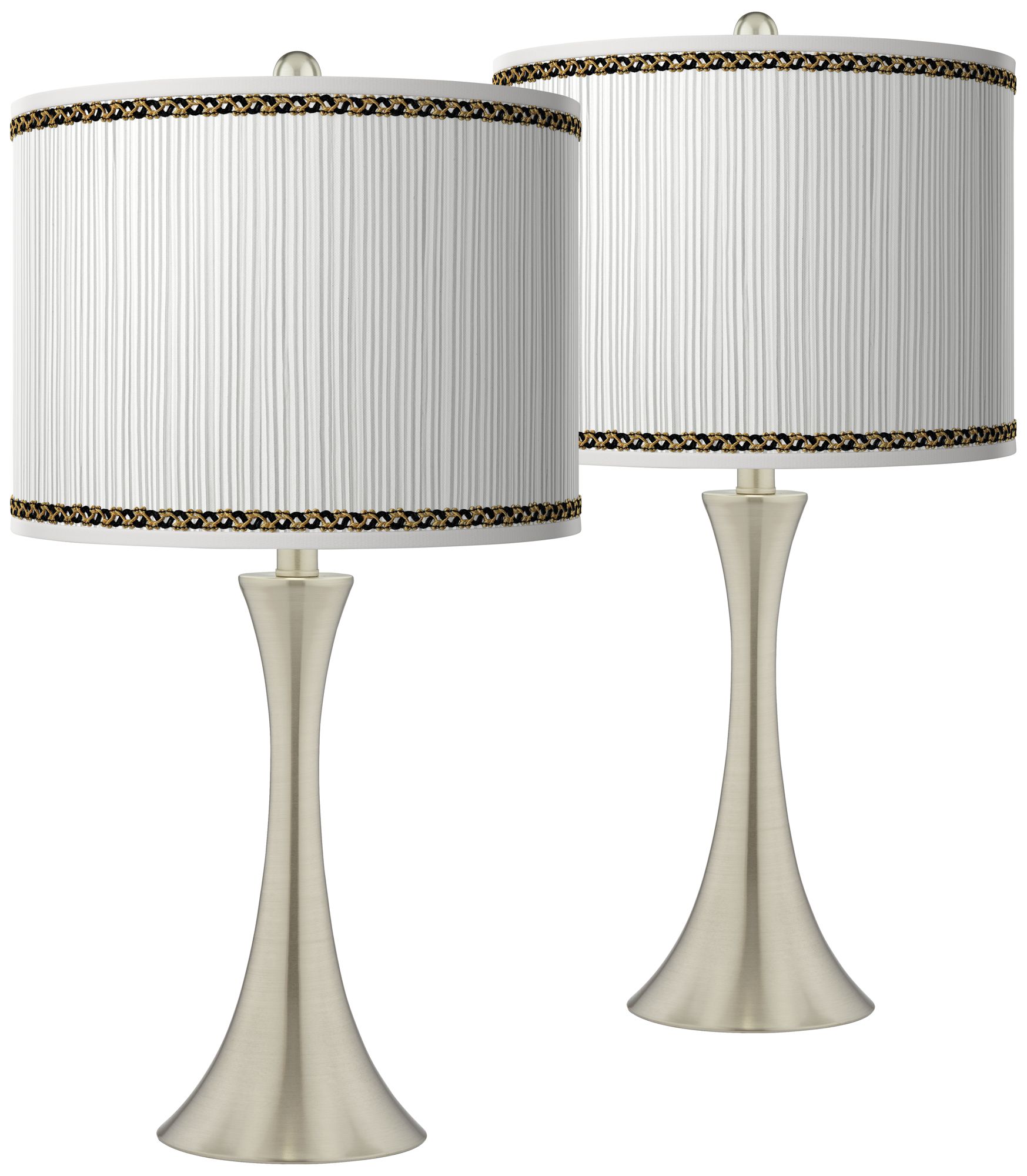 Giclee Art GICLEE GLOW FLARE LAMP Brushed Nickel Collection