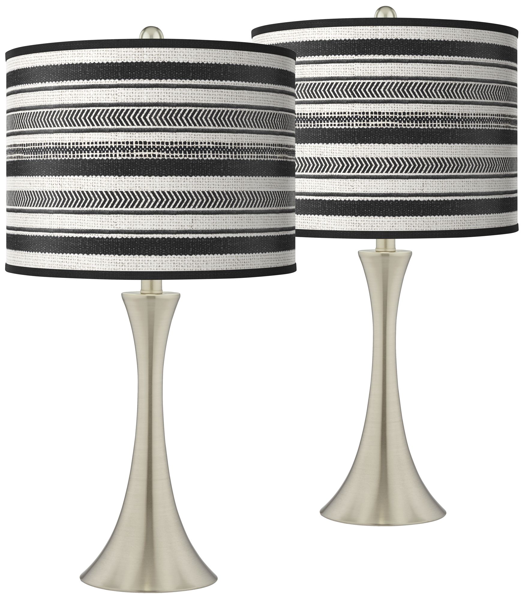 Giclee Art GICLEE GLOW FLARE LAMP Brushed Nickel Collection