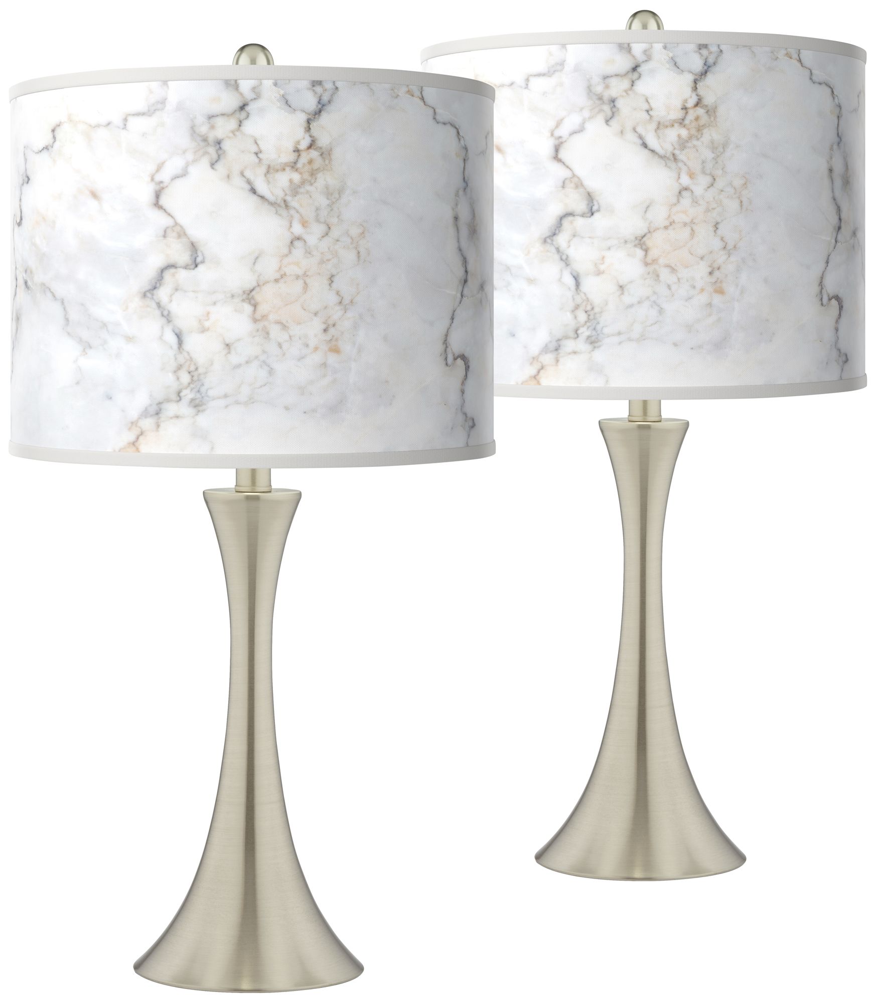 Giclee Art GICLEE GLOW FLARE LAMP Brushed Nickel Collection