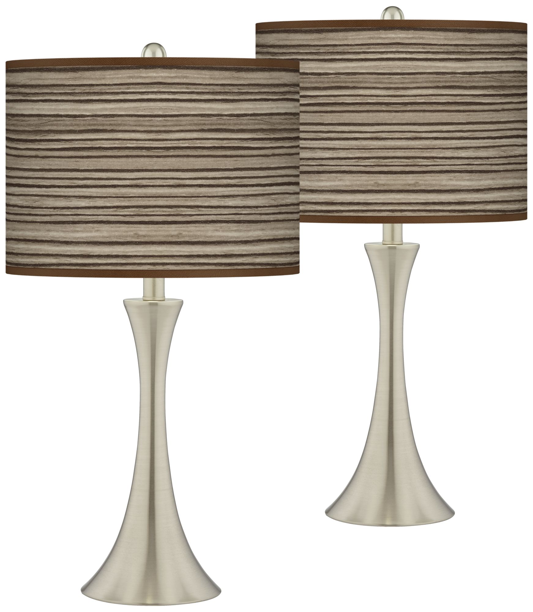 Giclee Art GICLEE GLOW FLARE LAMP Brushed Nickel Collection