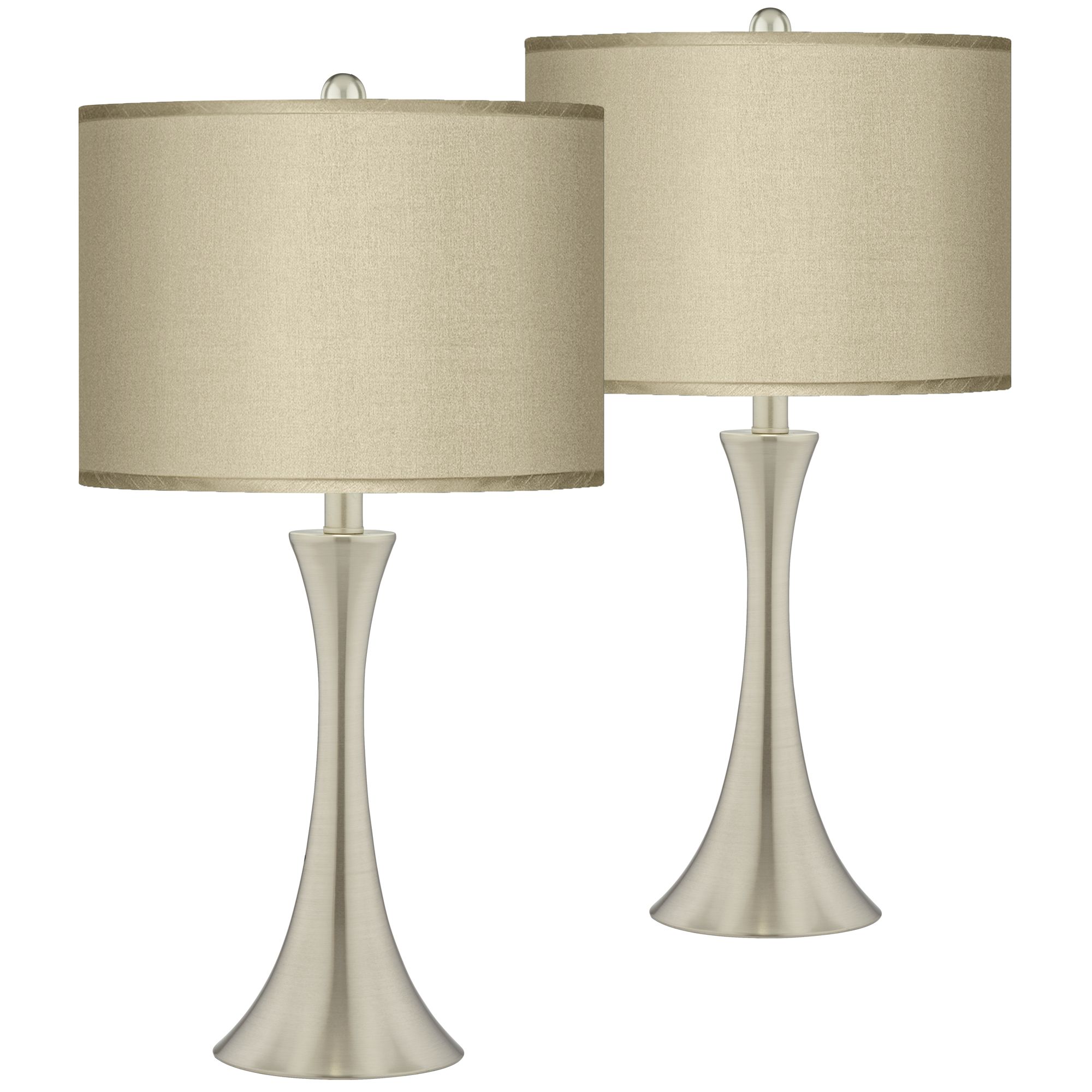 Giclee Art GICLEE GLOW FLARE LAMP Brushed Nickel Collection