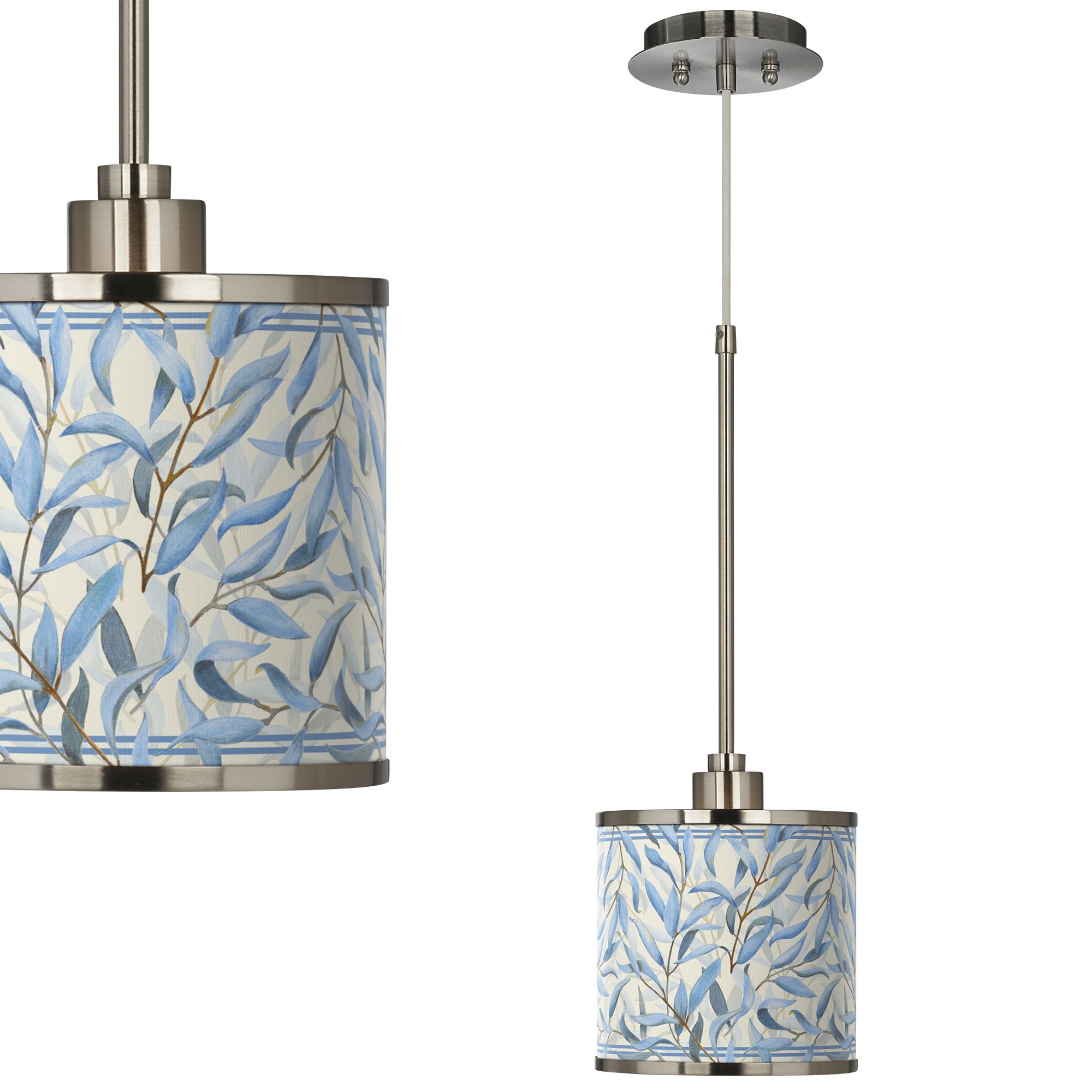 Giclee Art GICLEE GLOW MINI PENDANT Brushed Nickel Collection