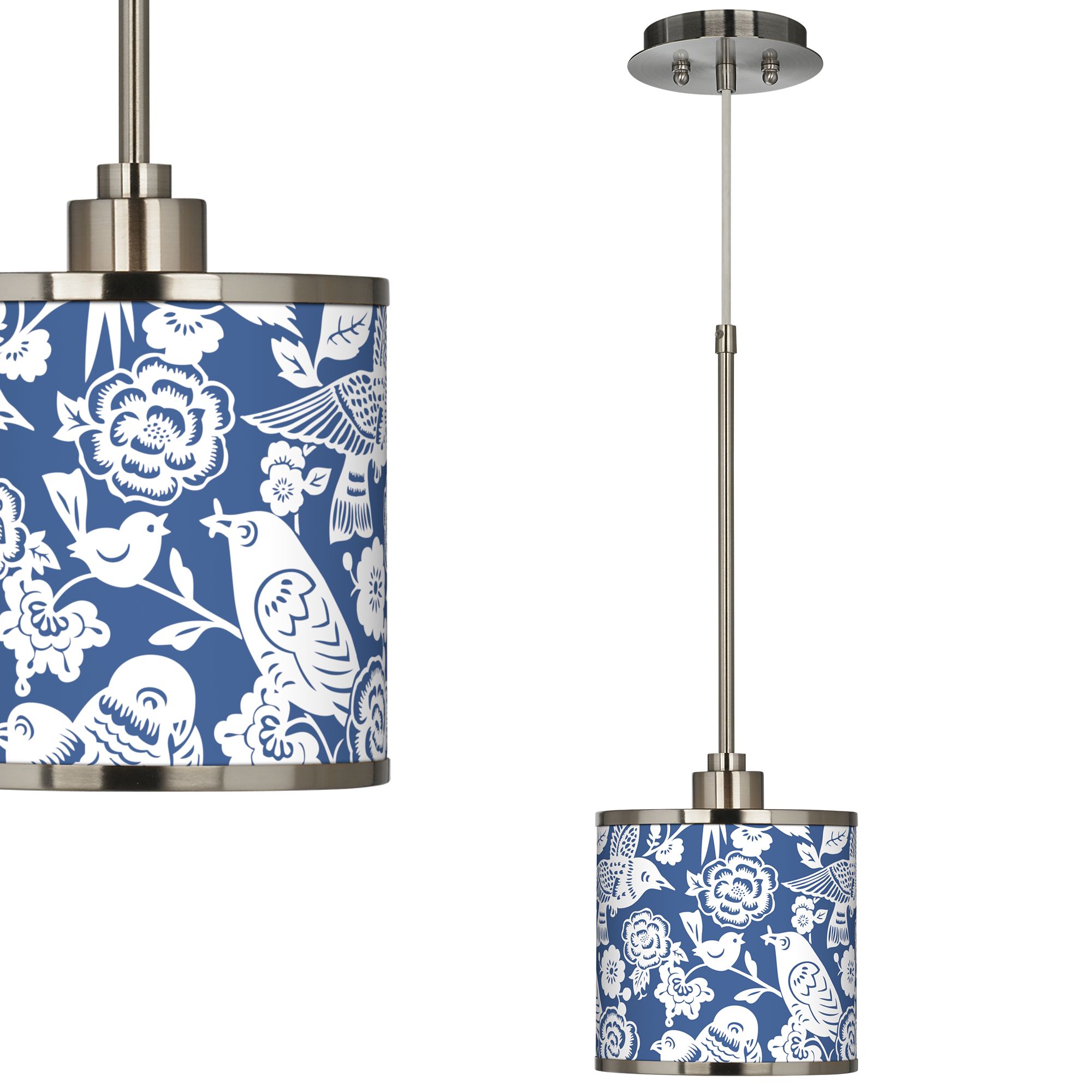 Giclee Art GICLEE GLOW MINI PENDANT Brushed Nickel Collection