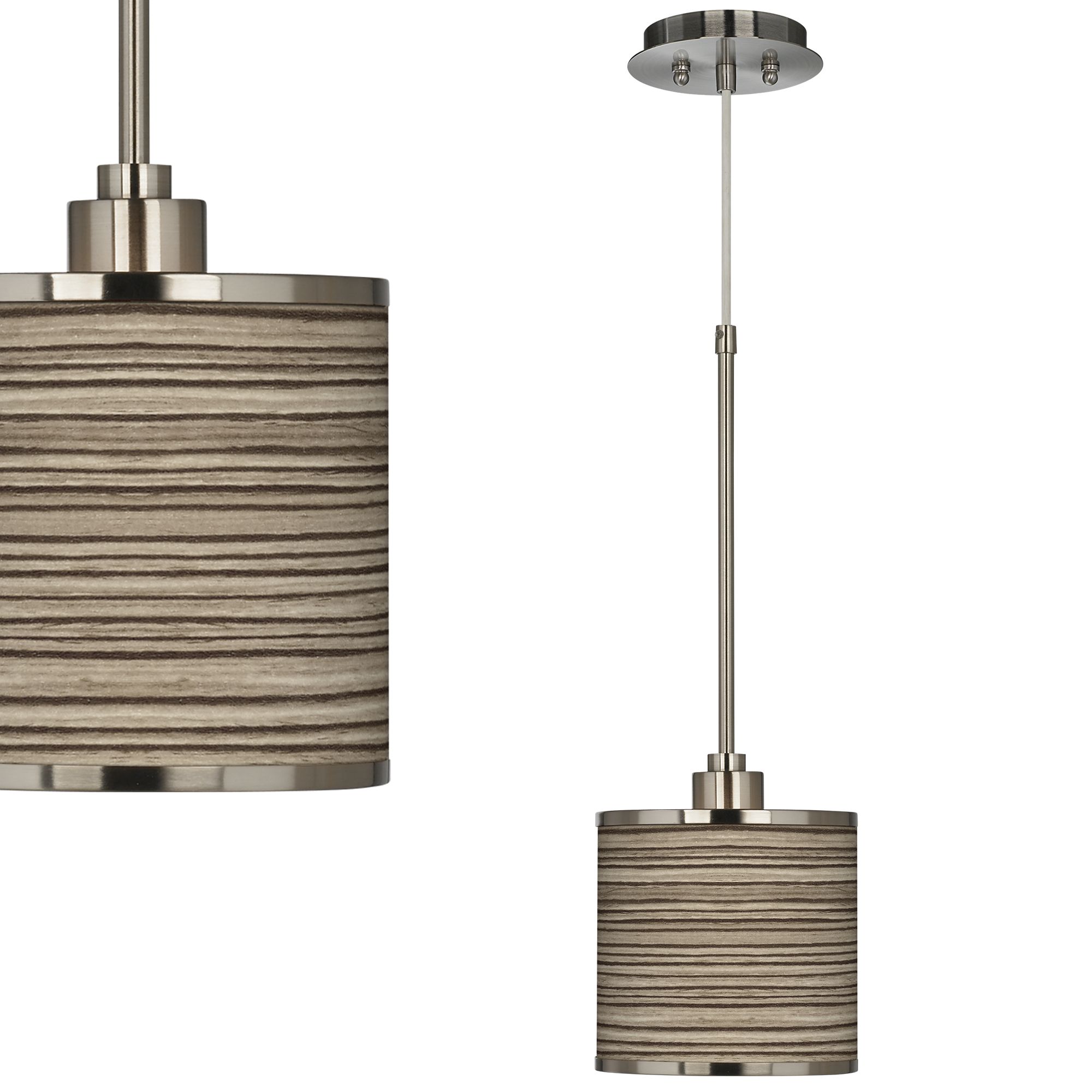 Giclee Art GICLEE GLOW MINI PENDANT Brushed Nickel Collection