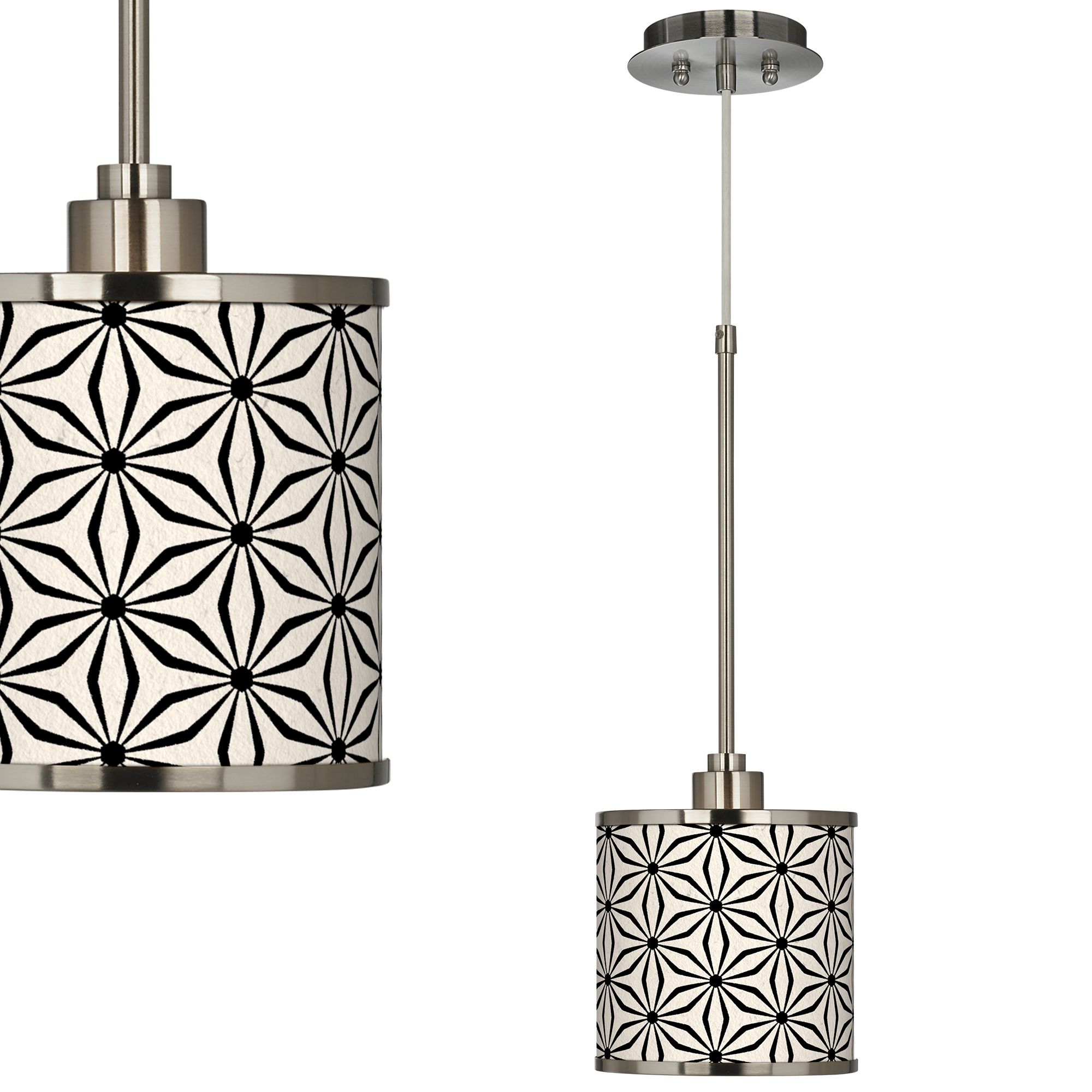 Giclee Art GICLEE GLOW MINI PENDANT Brushed Nickel Collection