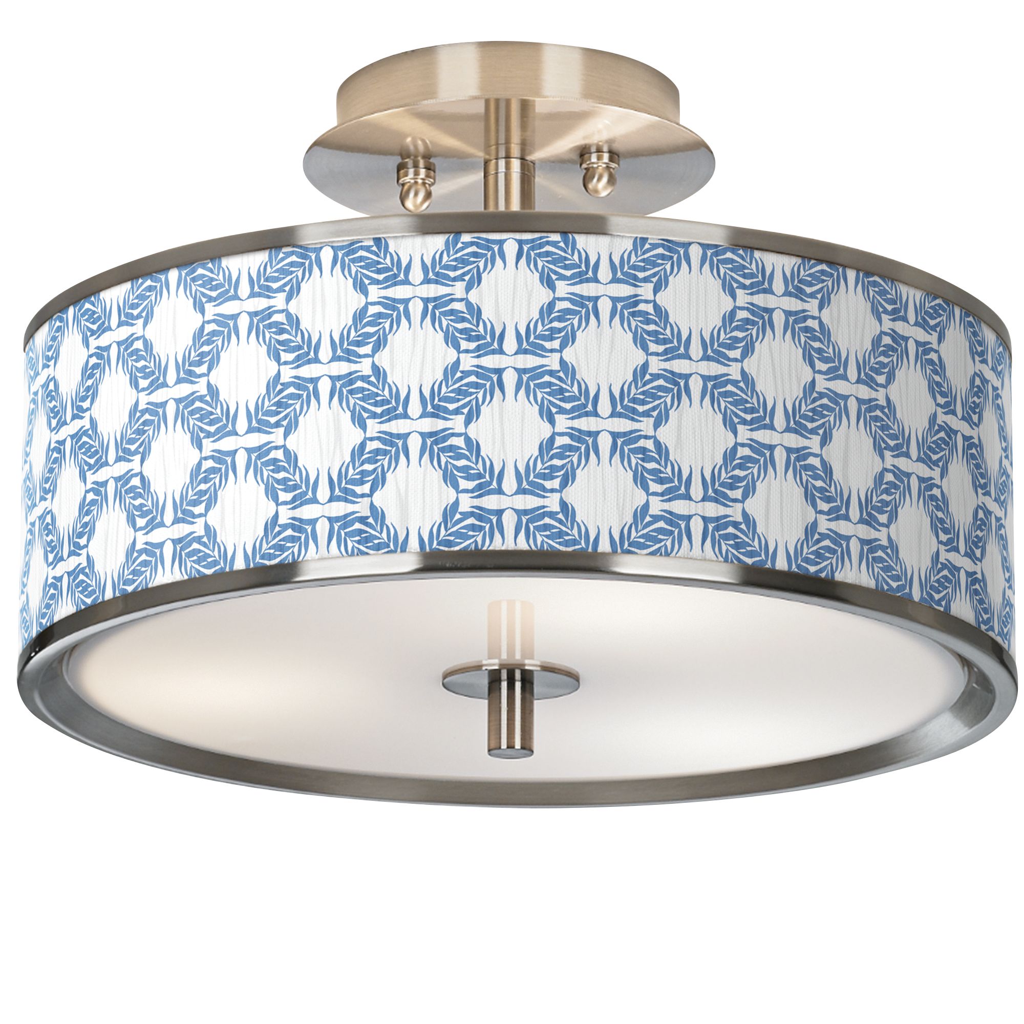 Giclee Art GICLEE GLOW SEMI FLUSH Brushed Nickel Collection