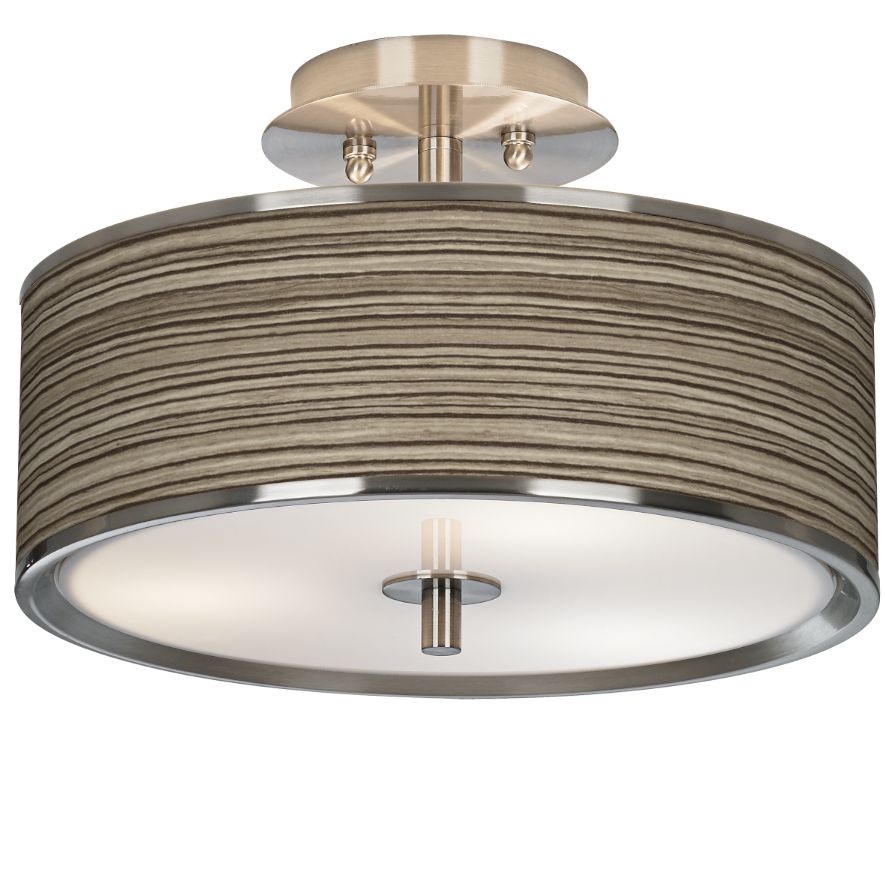 Giclee Art GICLEE GLOW SEMI FLUSH Brushed Nickel Collection