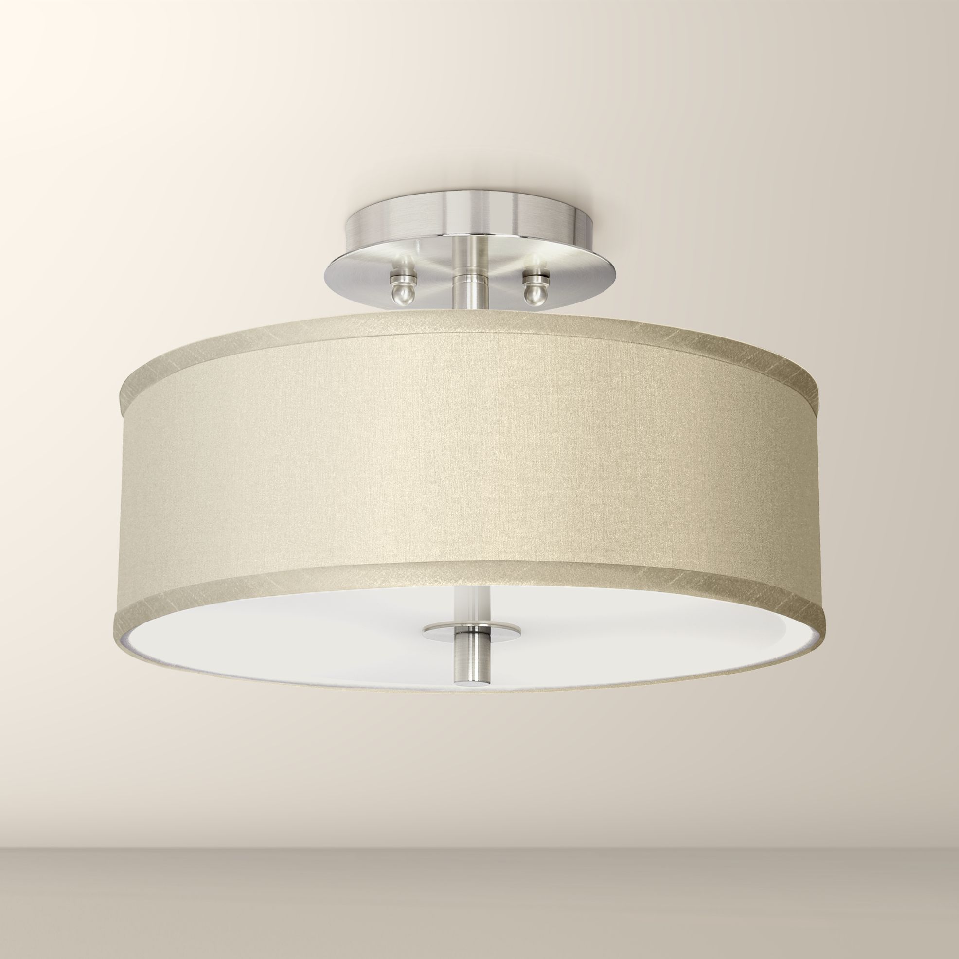 Giclee Art GICLEE GLOW SEMI FLUSH Brushed Nickel Collection