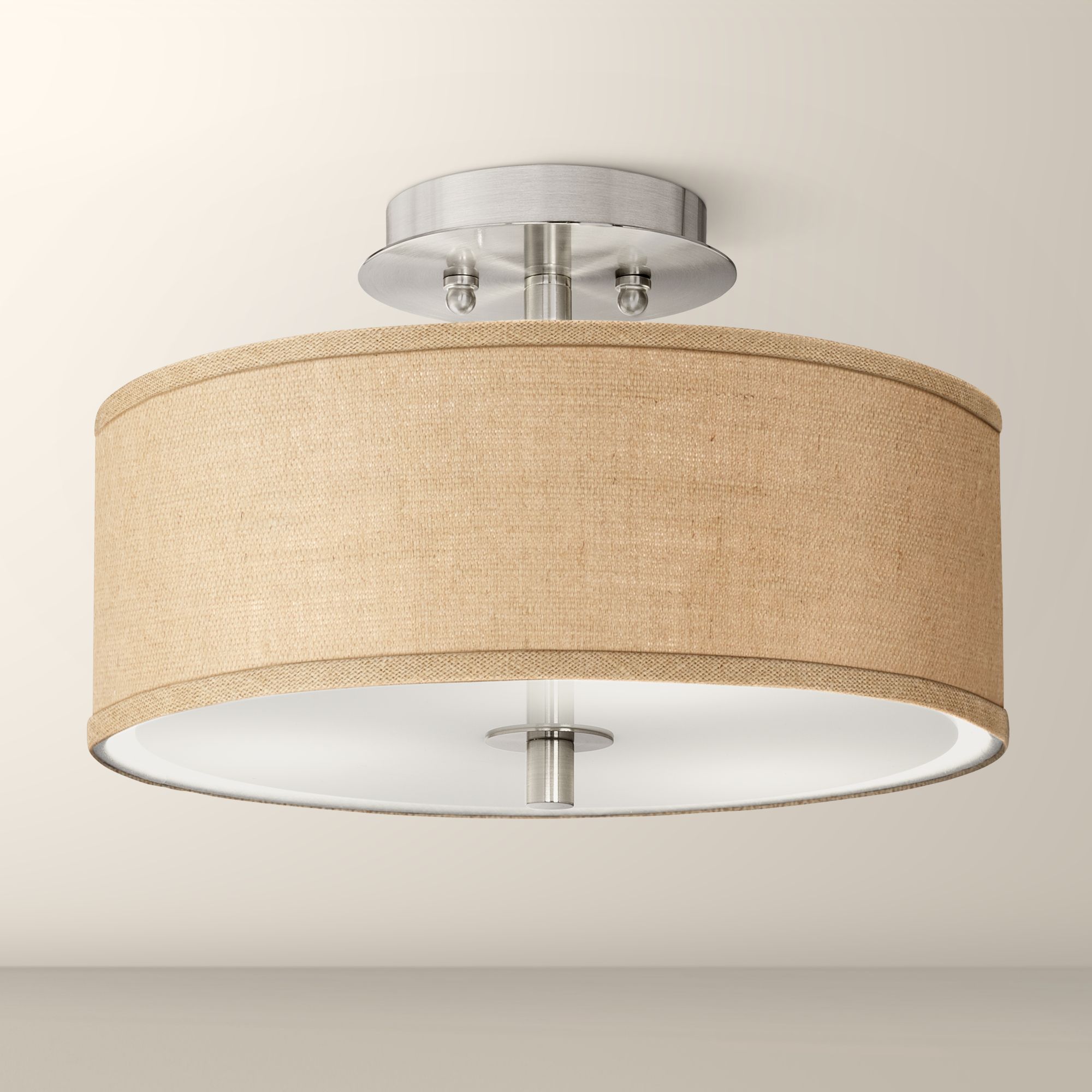 Giclee Art GICLEE GLOW SEMI FLUSH Brushed Nickel Collection