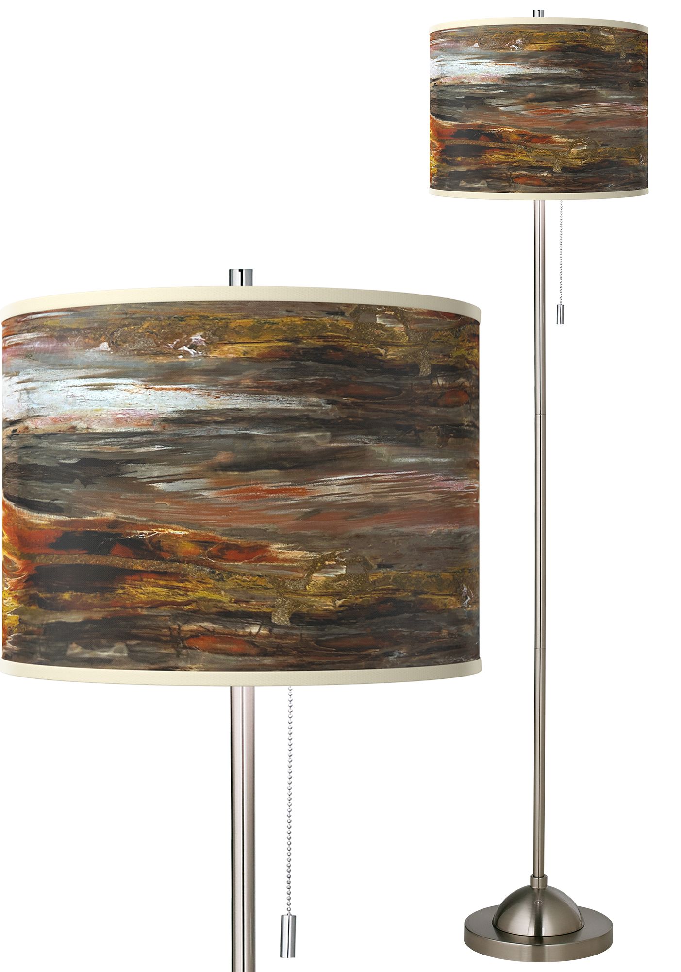 Giclee Art HUBERT BASE Brushed Nickel Collection