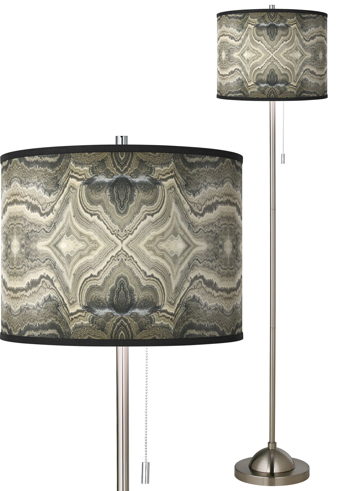 Giclee Art HUBERT BASE Brushed Nickel Collection