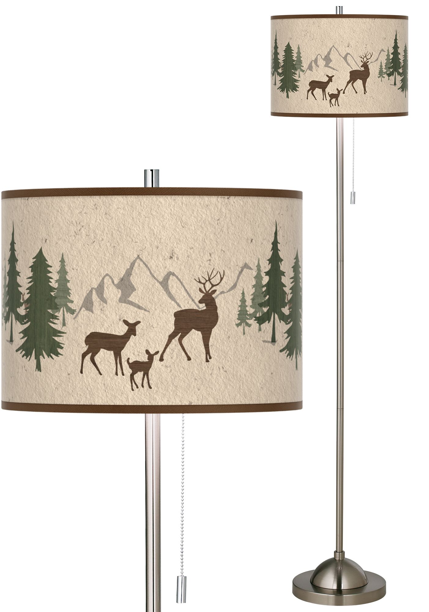 Giclee Art HUBERT BASE Brushed Nickel Collection