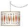 Giclee Gallery 13 1/2" Tremble Swag Style Plug-In Chandelier
