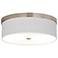 Giclee Gallery 14" Wide Diamonds Shade LED Drum Ceiling Light