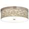 Giclee Gallery 14" Wide Laurel Court Shade LED Ceiling Light