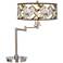 Giclee Gallery 20 1/2" Craftsman Mosaic LED Adjustable Swing Arm Lamp