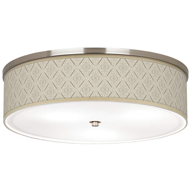 Image 1 Giclee Gallery 20 1/4" Moroccan Diamonds Shade Ceiling Light