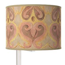 Image2 of Giclee Gallery 28" High Aurelia Shade with Glass Inset Table Lamp more views