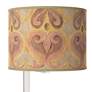 Giclee Gallery 28" High Aurelia Shade with Glass Inset Table Lamp