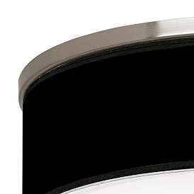 Image3 of Giclee Gallery All Black 20 1/4" Wide Modern Ceiling Light more views