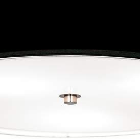 Image4 of Giclee Gallery All Black 20 1/4" Wide Modern Ceiling Light more views