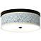 Giclee Gallery Amity Leaf 14" Wide Bronze LED Ceiling Light