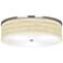 Giclee Gallery Birch Blonde Shade 20 1/4" Wide Drum Ceiling Light