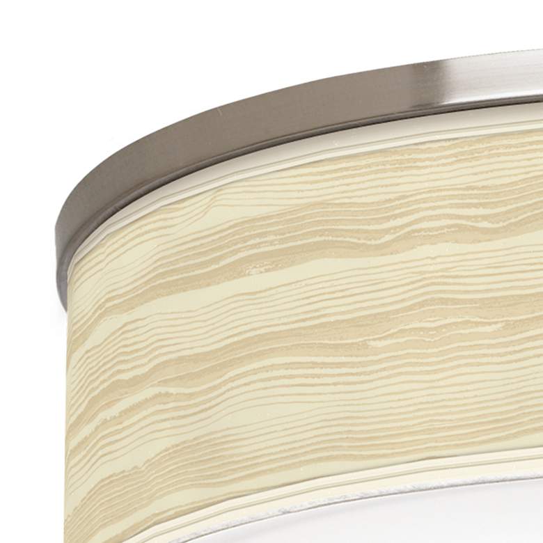 Image 2 Giclee Gallery Birch Blonde Shade 20 1/4" Wide Drum Ceiling Light more views