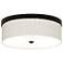 Giclee Gallery Diamond Maze Pattern 14" Wide Bronze LED Ceiling Light
