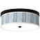 Giclee Gallery Drifting Petals 14" Wide Bronze LED Ceiling Light