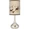 Giclee Gallery Droplet 23 1/2" Deer Lodge Table Lamp