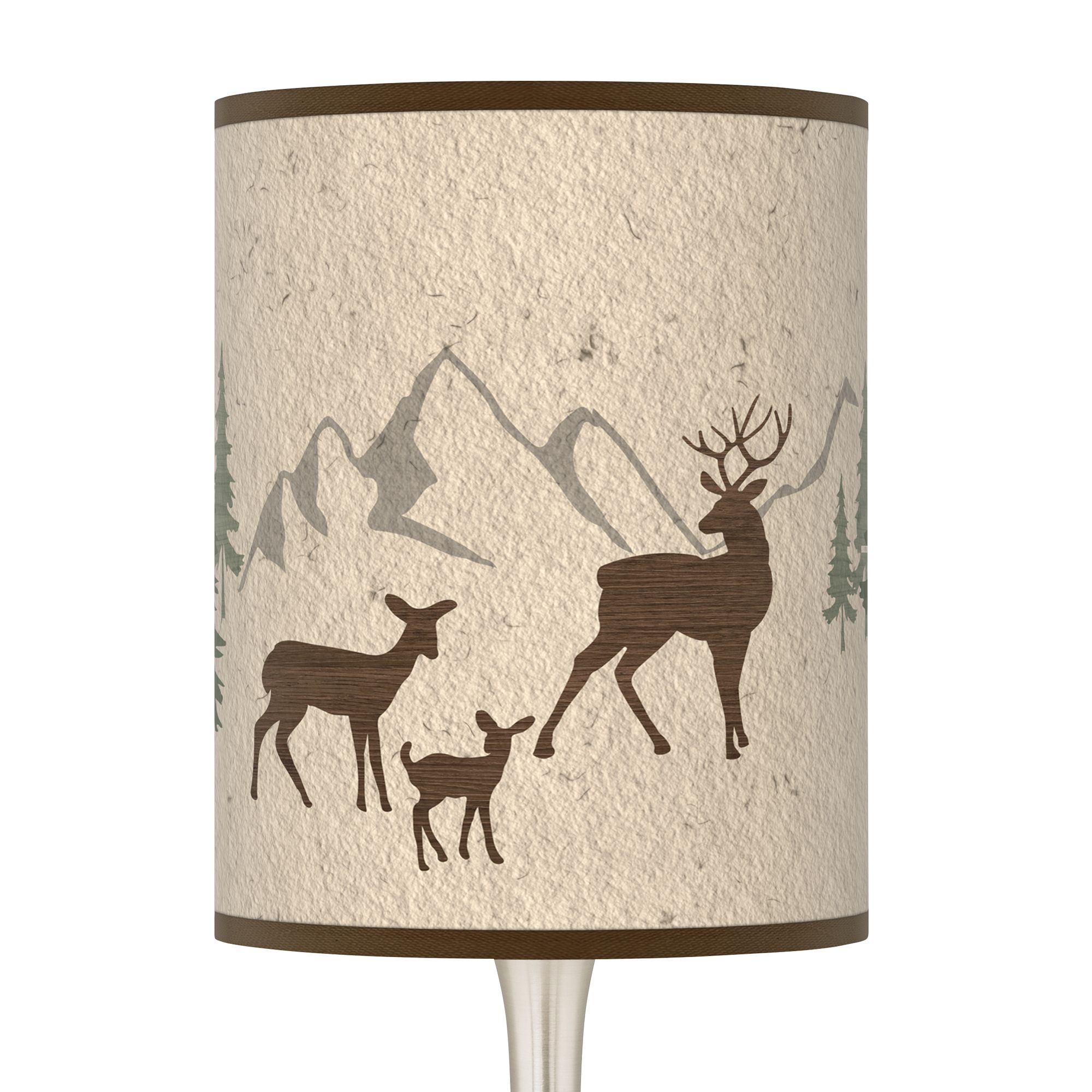 Image 2 Giclee Gallery Droplet 23 1/2" Deer Lodge Table Lamp more views